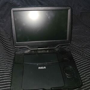 Black Portable DVD Player